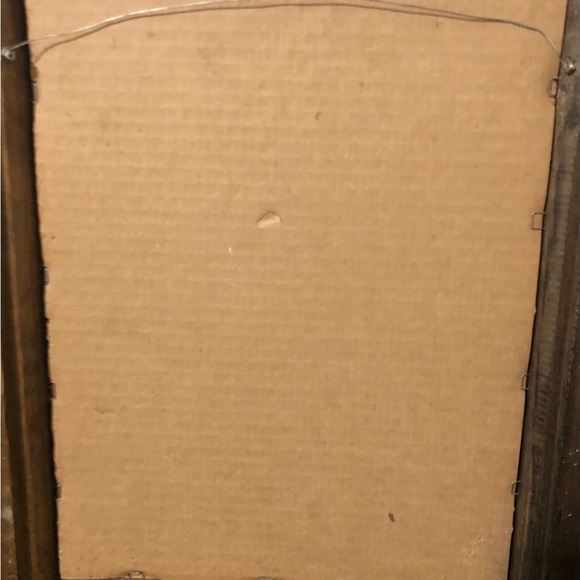 Women on bicycle framed - Picture 2 of 3